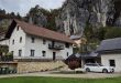 Apartmaji Pr`Pišk - pogled z vrta na hišo