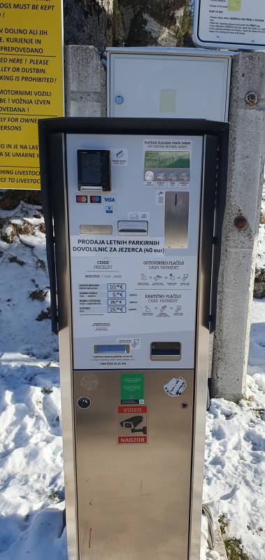 Vila Klif plačilo rampe Vila Klif plačilo rampe