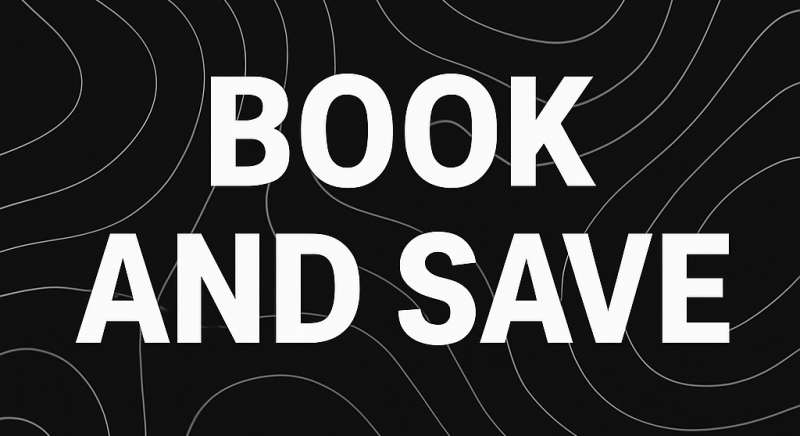 Book and save Book and save