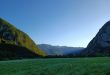 Iz Češnjice proti Bohinjskemu jezeru