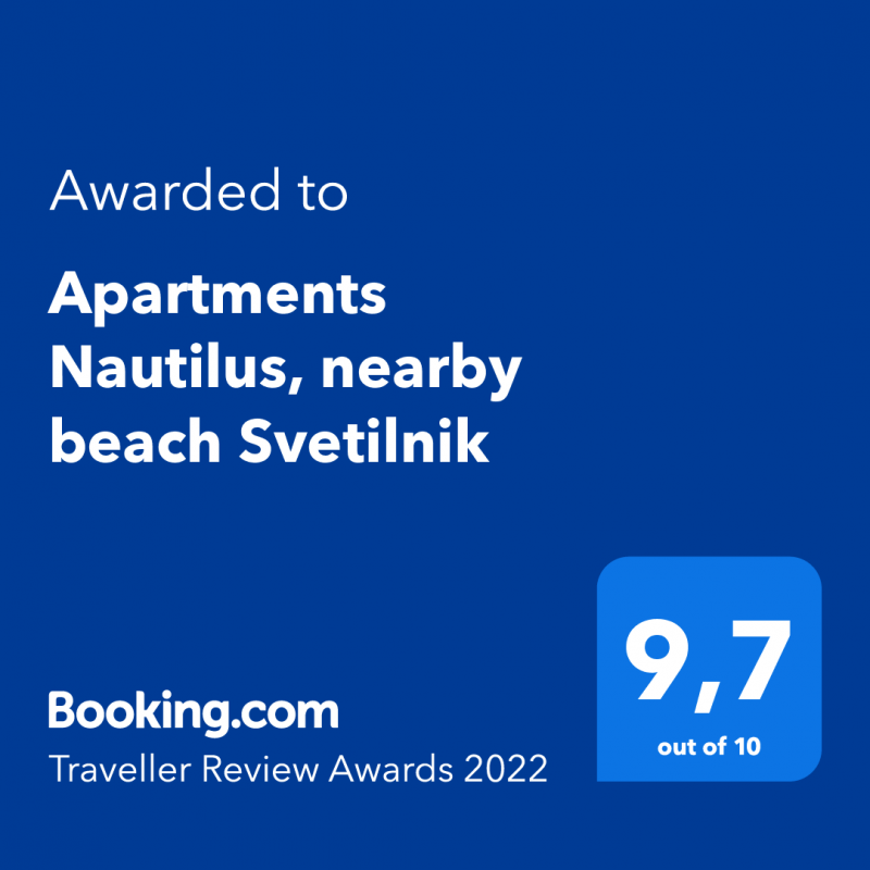 Booking.com Award Nautilus