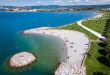 Koper, plaža Žusterna