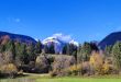 Mountain landscape in Bohinj near Apartments Mojca
