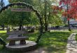 Vila Mojca pogled na park