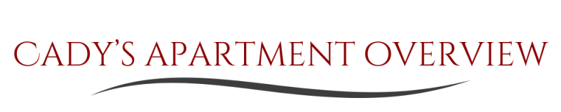 Apartment Overview Apartment Overview