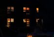 Firepit by night