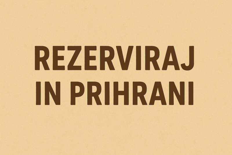 Rezerviraj in prihrani Rezerviraj in prihrani